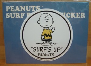 新品SNOOPY PEANUTS SURF BOARD STICKER（スヌーピーサーフボードステッカー） SNP-0062