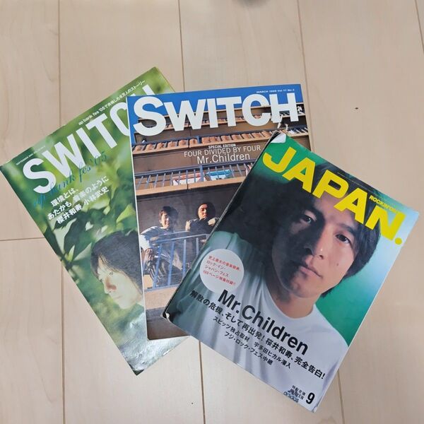 Mr.Children　Switch　スイッチ　ロッキンオンジャパン　ミスチル