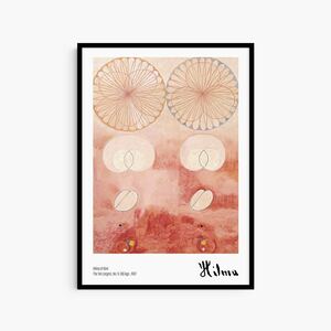 Art hand Auction Hilma af Klint Abstrakte Malerei Fine Art Design Malerei Poster Vintage Kunst Moderne Kunst Poster Zeitgenössische Kunst Bunt A2, Gedruckte Materialien, Poster, Andere