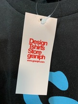 未使用 Design Tshirts Store graniph グラニフ メンズ Tシャツ ブラック S_画像5