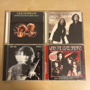 Led Zeppelin レッド・ツェッペリン　CD ４点セット　ジミーペイジ　ロバートプラント