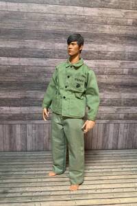 DRAGON 1/6 WWII America sea .. military uniform top and bottom set doll for OF latter term improvement version hot toys 