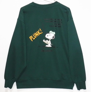 即決■★PEANUTS★■スヌーピー/トレーナー:SIZE=M