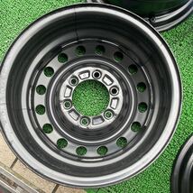 鉄ホイール、J15×6JDOT, 3 22/6HS 8 (195/80R15の使う) ほぼ新品 激安美品　4本セット：13000円_画像6