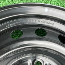 鉄ホイール、J15×6JDOT, 3 22/6HS 8 (195/80R15の使う) ほぼ新品 激安美品　4本セット：13000円_画像3