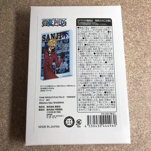 サンジ バースデーグッズ 2023 ONE PIECE アクリルブロック HEROES ワンピース 麦わらストア ジャンプショップ