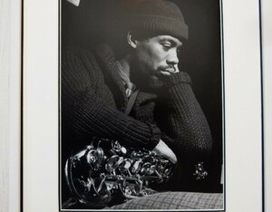  Eric * Dolphy -/Out of Lunch Album Recording Session 1964/ искусство Picture рамка товар /Eric Dolphy/ Vintage * Jazz / монохромный 