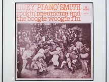 ヒューイ・ピアノ・スミス /UK・LPジャケ・ポスター 額装/Huey Piano Smith & His Clowns/飾る音楽/ガンボアート/ブリューゲル/Bruegel_画像3