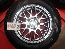 スタッドレス メッシュタイプ-+ピレリアイスアシンメトリコ 195/65R15 8分山★ステップワゴンアテンザなどに！stwt15 クレスタ エスクァイ_画像7