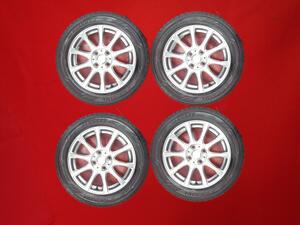 スタッドレス 10スポークタイプ1P+ヨコハマアイスガード6IG60 185/55R15 9分山★フィットデミオなどに！stwt15