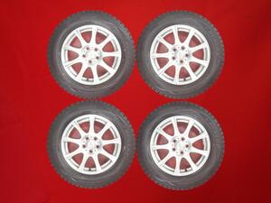 スタッドレス 9スポークタイプ1P+ダンロップウィンターMAXX01 WM01 195/65R15 9.5分山★プリウスなどに！stwt15