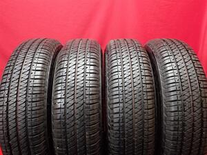 中古タイヤ 195/80R15 96S 4本セット ブリヂストン デューラー H/T684II BRIDGESTONE DUELER H/T684II 9.5分山 ハイエース ハイエースバン