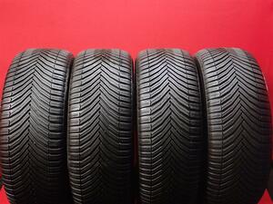 中古タイヤ 255/55R18 109W 4本セット ミシュラン クロスクライメート SUV MICHELIN CROSS CLIMATE SUV 9.5分山 X5 トゥアレグ ポルシェ