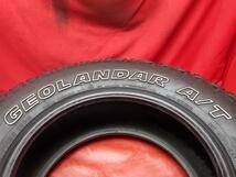 タイヤ4本 《 ヨコハマ 》 ジオランダーA/T G015 [ 265/70R17 121/118S ]7.5分山★ FJクルーザー F150 エスカレード サバーバン n17_画像10