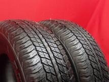 タイヤ2本 《 ダンロップ 》 グラントレックAT20 [ 265/70R16 112S ]9.5分山★ サーフ プラド パジェロ タコマ サファリ n16_画像3