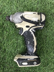 【中古品】makita　14.4V充電式インパクトドライバ　TD131DZW　本体のみ　軸ブレあり　IT0ZDFA4VC58　　J10