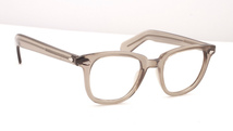 1960年代 ビンテージ Vam ヴァム ウェリントン アメリカ製 グレーフェード セルロイド ダイヤリベット セーフティグラス メガネ A1072_画像5