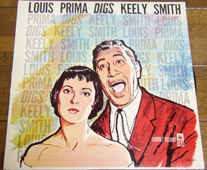 Louis Prima Digs Keely Smith - LP/ Yeah! Yeah! Yeah!/Robin Hood/Teardrops From My Eyes/Oh Babe/Coronet Records CX-121,orig,1960