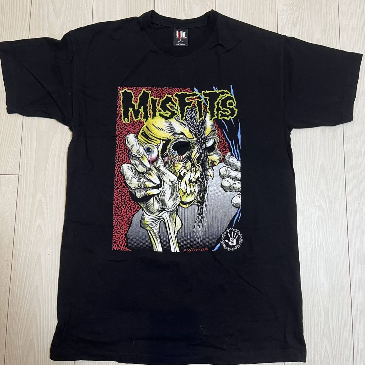 ミスフィッツ mifsits Tシャツ pushead パスヘッド マリリンマンソン