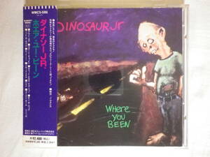 『Dinosaur Jr/Where You Been(1993)』(1993年発売,WMC5-586,廃盤,国内盤帯付,歌詞対訳付,Start Choppin,Get Me,Out There,グランジ)