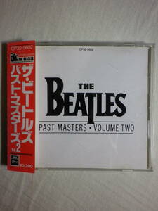 税表記無し赤帯仕様 『The Beatles/Past Masters Volume Two(1988)』(1988年発売,CP32-5602,廃盤,国内盤帯付,歌詞対訳付,Day Tripper)