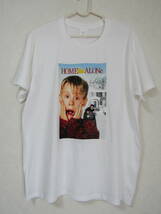 【新品】 ホームアローン Tシャツ　Home Alone　マコーレー・カルキン　映画　90's ムービー　ハリウッド ホワイト　L 90年代_画像2