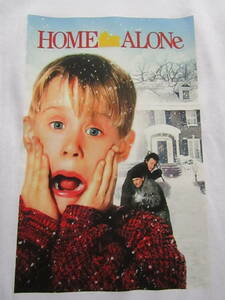 【新品】 ホームアローン Tシャツ　Home Alone　マコーレー・カルキン　映画　90's ムービー　ハリウッド ホワイト　L 90年代