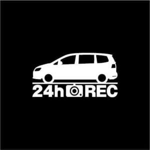 [do RaRe ko] Volkswagen Sharan [7N series ] latter term type 24 hour video recording middle sticker 