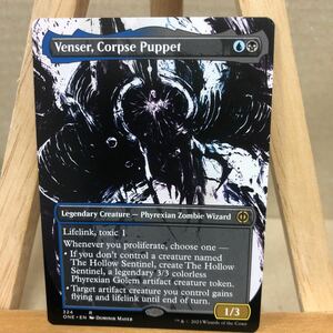 MTG ■ボーダーレス■《死体傀儡、ヴェンセール/Venser, Corpse Puppet》(324) ファイレクシア：完全なる統一 マジックザギャザリング