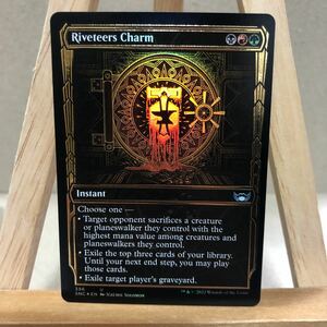 MTG 【箔押し・Foil】《土建組一家の魔除け/Riveteers Charm》ニューカペナの街角 マジック・ザ・ギャザリング カードゲーム インスタント