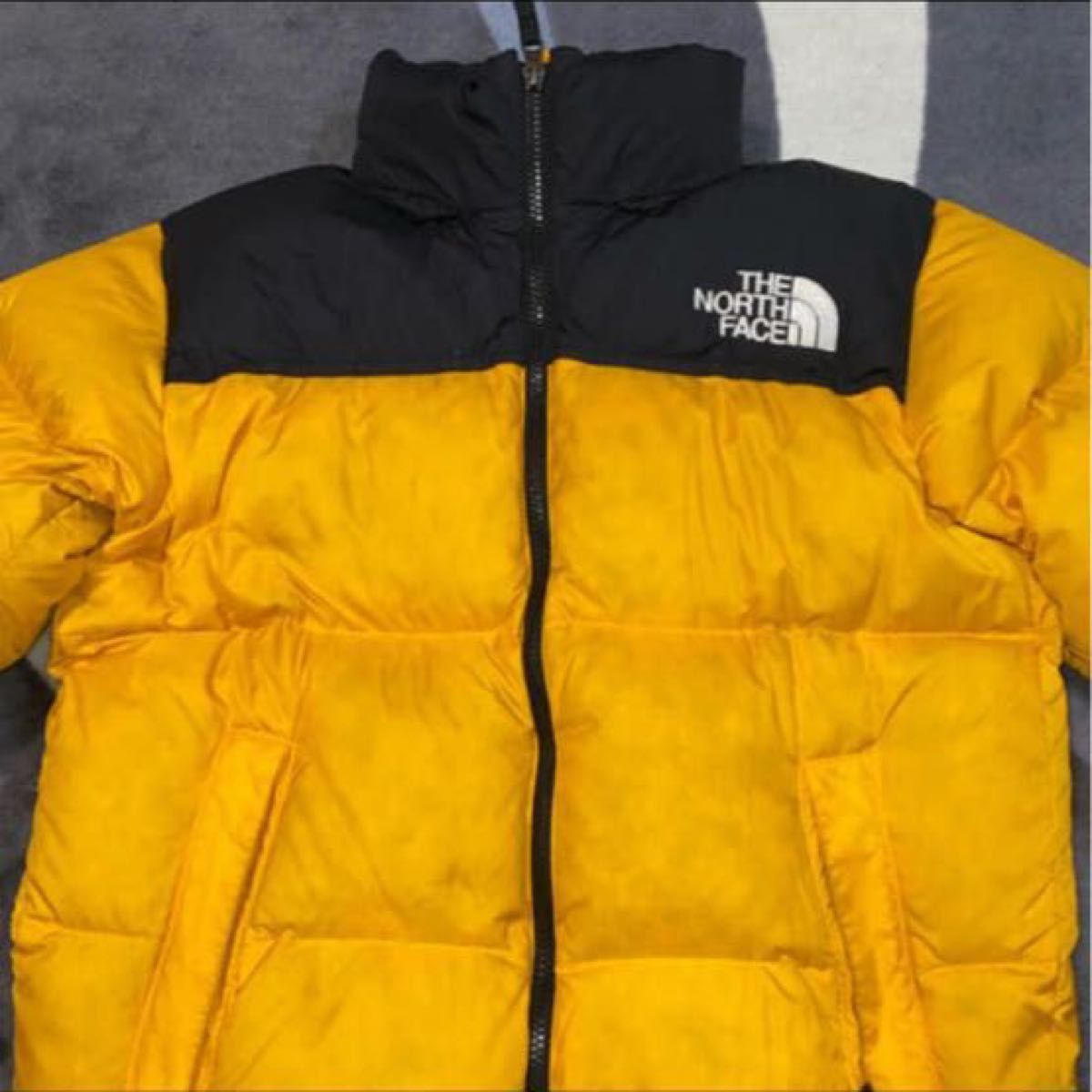 22aw the north face novelty nuptse イエローM メンズファッション