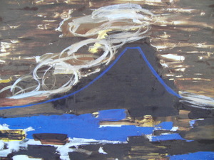 Art hand Auction Hiroshi Okano, 【Montaña Fuji】, pinturas raras de libros de arte, Marco nuevo de alta calidad con marco., Buen estado, envío gratis, pintura pintura de paisaje, cuadro, pintura al óleo, Naturaleza, Pintura de paisaje