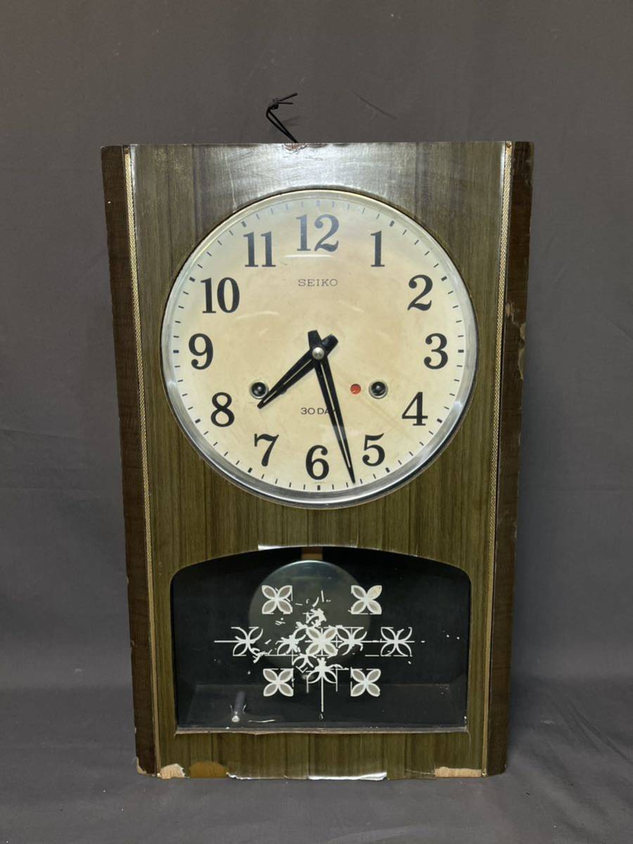 ヤフオク! -セイコー ゼンマイ時計(掛時計、柱時計)の中古品・新品・未 ...