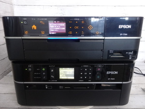 7627★ EPSON 2点 インクジェットプリンター EP-774A EP-702A 電源OK ジャンク品