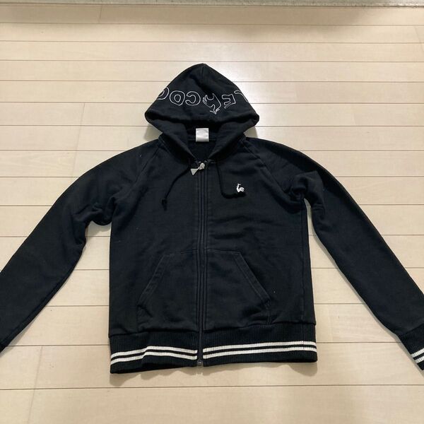 le coq sportif ルコックスポルティフ パーカー ブラック サイズ M