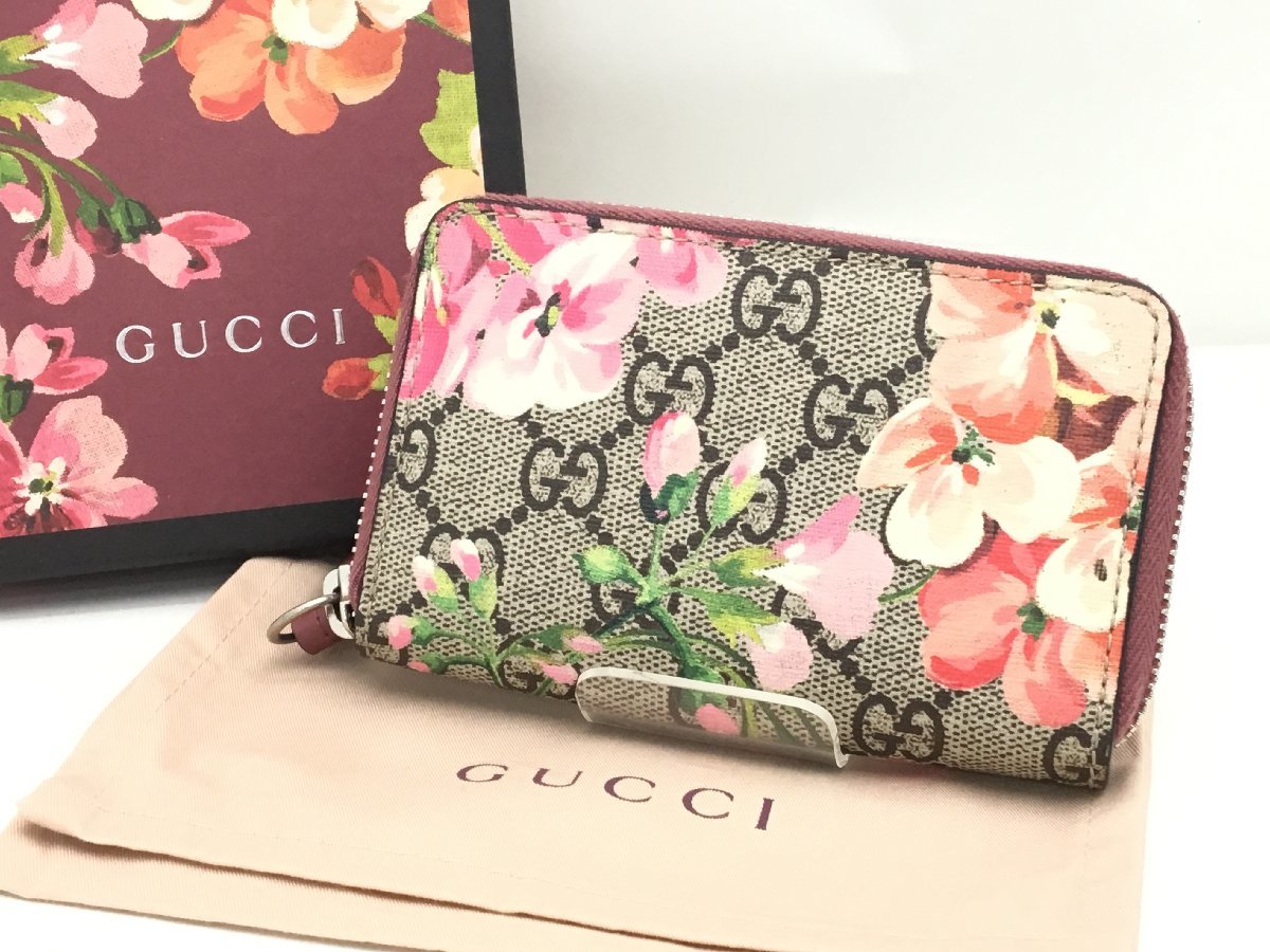 ☆日本の職人技☆ 小銭入れ 未使用保管品 GUCCI 財布 箱付き GG