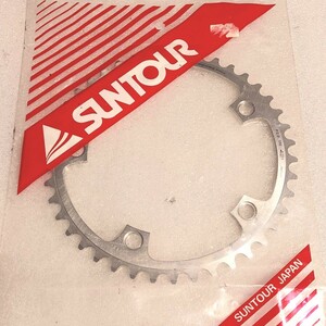 新品の希少品SUNTOUR サンツアー最上級モデルシュパーブプロ チェーンリング