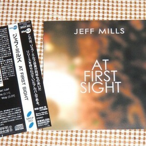 廃盤 Jeff Mills ジェフ ミルズ At First Sight / デトロイト テクノ ～ ミニマル / スペーシー で スピリチュアル 捨て曲無しの 名作