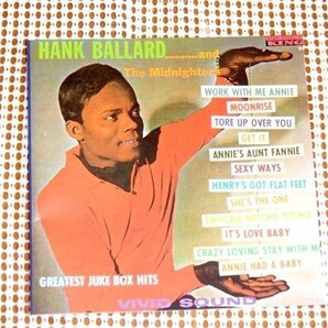 廃盤 美品 Hank Ballard And The Midnighters Their Greatest Hits ハンクバラード / KING / Freddie Pride Jimmy Johnson Charles Sutton