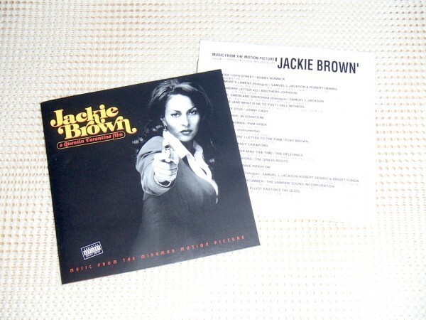 廃盤 Jackie Brown ジャッキー ブラウン / タランティーノ 監督 映画 サントラ Bobby Womack Bill Withers Delfonics Minnie Riperton 等