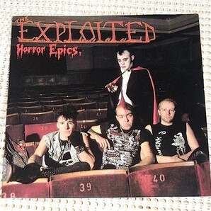 廃盤US初出盤 The Exploited エクスプロイテッド Horror Epics /Combat /Willie( Gin Goblins ) Karl (ex: Phantom Rockers Broken Bones )