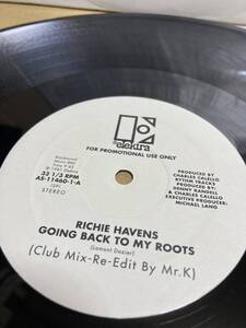 DANNY KRIVIT EDIT！稀12''！Richie Havens Going Back To My Roots Elektra AS-11460-1 ダンクラ RE-EDIT DISCO GARAGE FUNK LARRY LEVAN