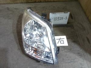 ワゴンＲ DBA-MH23S 右ヘッドライト　　　　　 FX-Sリミテッド 4WD 35120-70K10 ※同梱不可