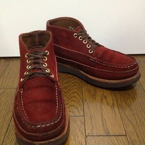 別注 RUSSELL MOCCASIN ラッセルモカシン Sporting Clays Chukka スポーティング クレー チャッカ トリプルヴァンプ レッドスエード 7 1/2Eの画像2