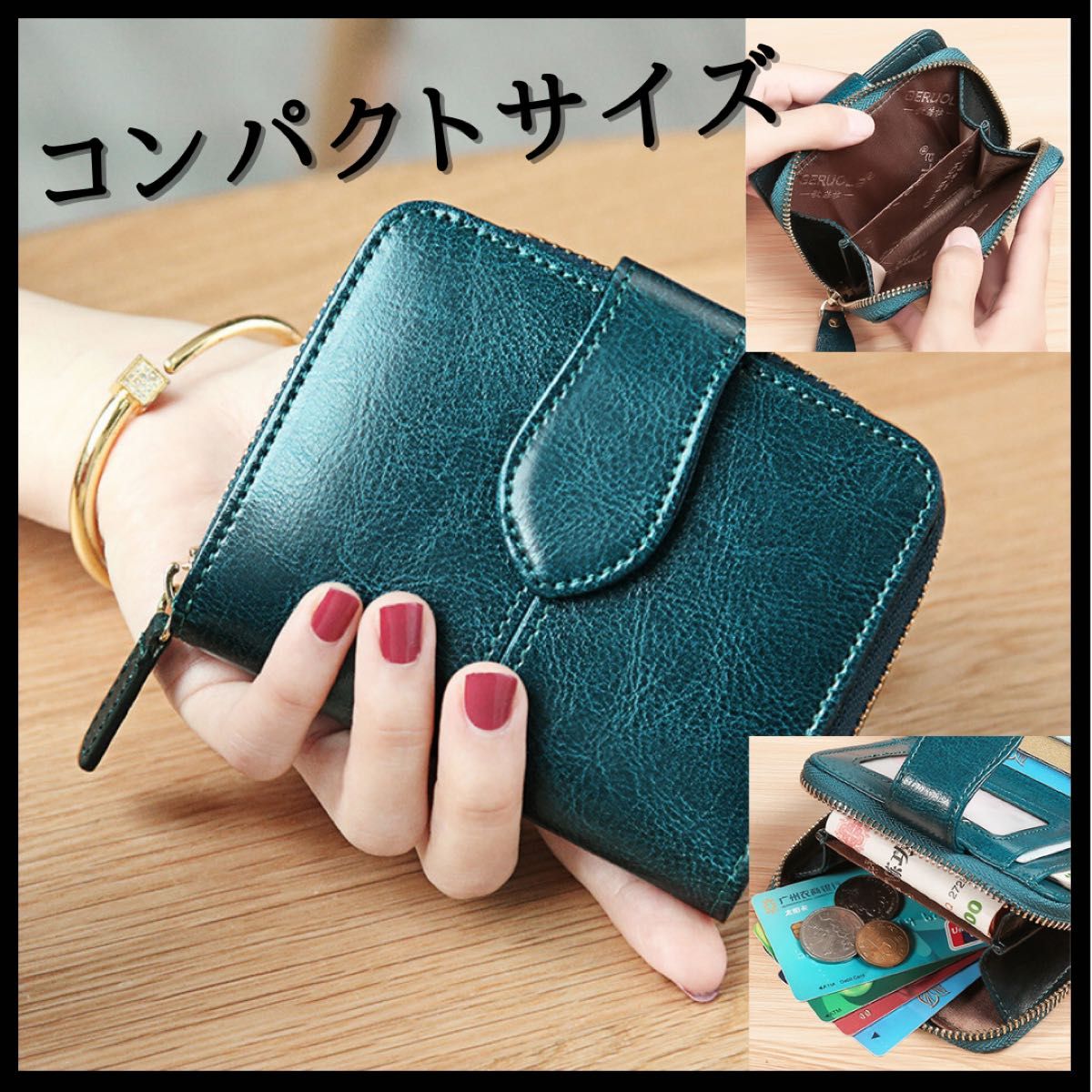 送料無料☆未使用|ロウナー ロンドン|LAUNER LONDON|折財布|札入れ
