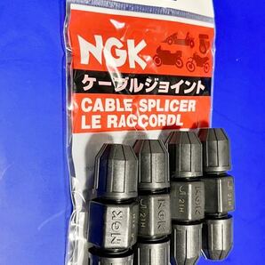 CB400F NGK製 プラグコード ジョイント J1 新品 即決 GS550 CBX750F Z550 ゼファー400 CBX550F 4個 汎用