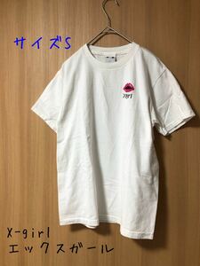 X-girl エックスガール　レディースPIXELS TEE 1