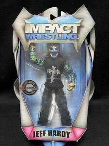JAKKS:TNA IMPACT Exclusive Джеф * Hardy metal ver. w/ рубашка ( нераспечатанный товар )