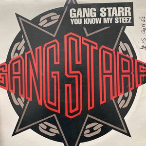 GANG STARR - YOU KNOW MY STEEZ / SO WASSUP?!