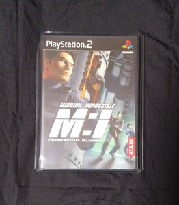 美品 PS2 M:i MISSION IMPOSSIBLE Operation Surme ミッションインポッシブル